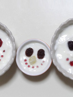 スマイル!ヨーグルトアート-レシピのメイン写真