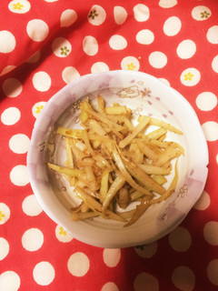 大根の皮のバターきんぴら-レシピのメイン写真