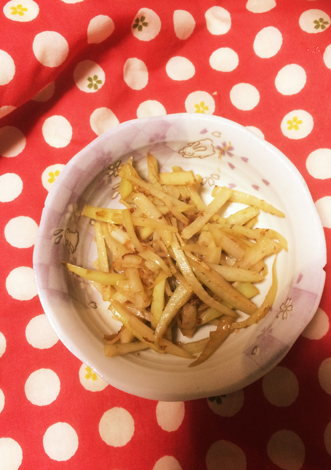 大根の皮のバターきんぴら-レシピのメイン写真