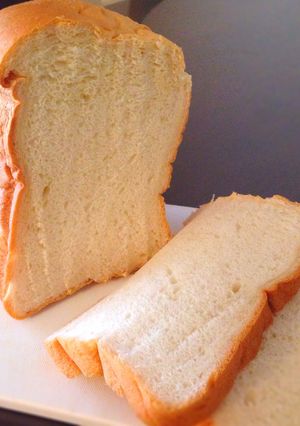 全てg表記！HBでミルクたっぷり食パン♡-レシピのメイン写真