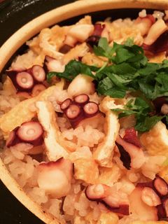 タコとお揚げの炊き込みごはん-レシピのメイン写真