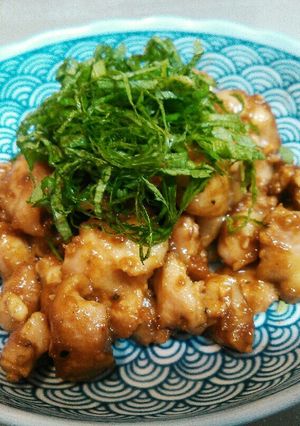 揚げない膝軟骨のポン酢でさっぱり炒め♪-レシピのメイン写真