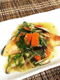 鮭の野菜あんかけ-レシピのメイン写真