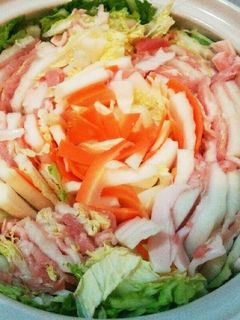 *白菜と豚肉のミルフィーユみぞれ鍋*-レシピのメイン写真