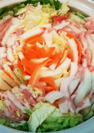 ＊白菜と豚肉のミルフィーユみぞれ鍋＊-レシピのメイン写真