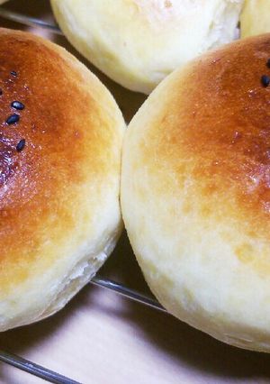 幸せ～♪焼きいもあんぱん♪-レシピのメイン写真