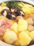 身体ポカポカ【カレー味噌鍋】(^^♪