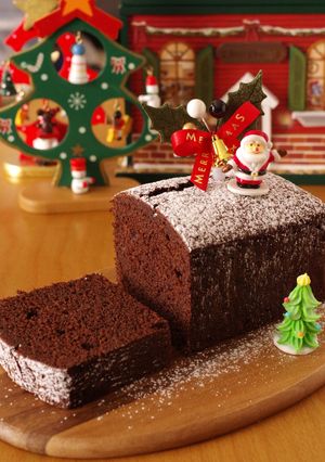HMで超簡単クリスマスチョコレートケーキ-レシピのメイン写真