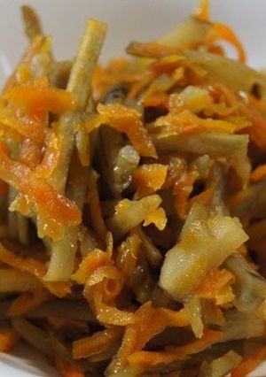 菊芋入りきんぴら牛蒡-レシピのメイン写真