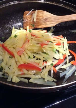 醋溜土豆絲（千切りジャガイモお酢炒め）-レシピのメイン写真
