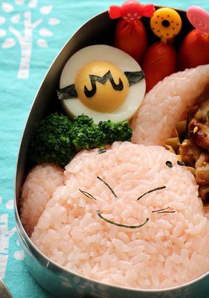 ドラゴンボール☆魔人ブウのキャラ弁-レシピのメイン写真