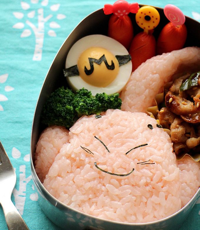 ドラゴンボール☆魔人ブウのキャラ弁-レシピのメイン写真