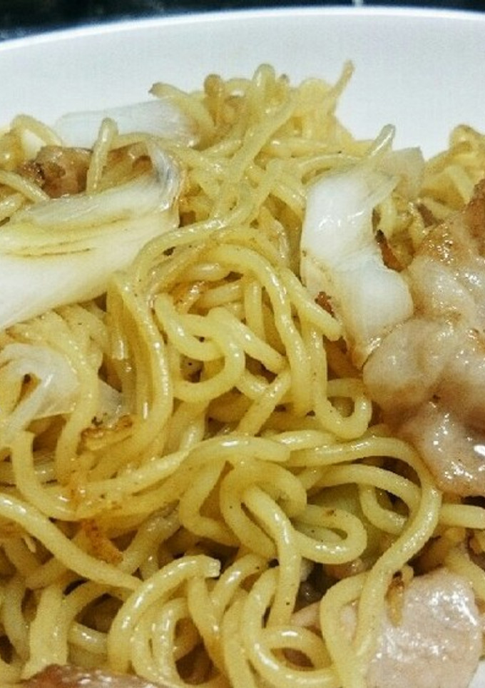 長ネギ豚塩焼きそば-レシピのメイン写真