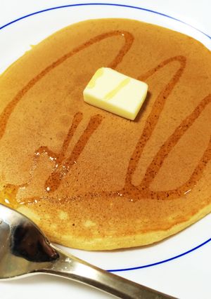 低GI ココナッツシュガーでホットケーキ-レシピのメイン写真