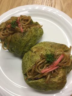 ほうれん草のロールパンで・焼きそばサンド-レシピのメイン写真