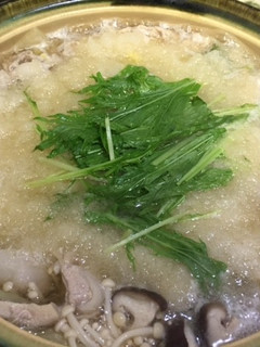 肉まき春ぎく3の2みぞれなべ-レシピのメイン写真