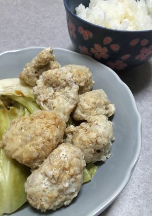 じゃばら(邪払)が香る鶏つみれ-レシピのメイン写真