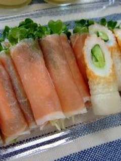 カイワレとチーズの生ハム巻き☆-レシピのメイン写真