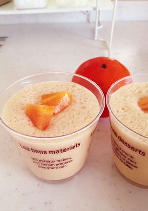 簡単★材料は柿豆乳ゼラチンのみ★-レシピのメイン写真