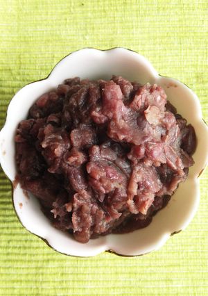 甘さ控えめ！炊飯器で楽ラク☆小豆あんこ-レシピのメイン写真