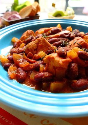 豆と鶏のトマトシチュー☆【ヨシダソース】-レシピのメイン写真