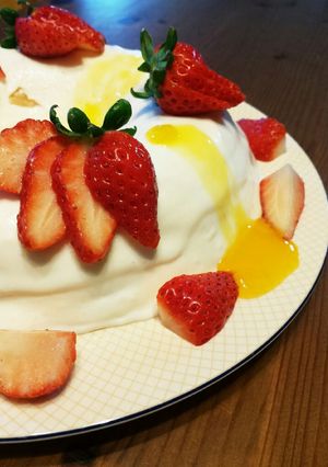 クリスマスに☆真っ白エンゼルババロア-レシピのメイン写真
