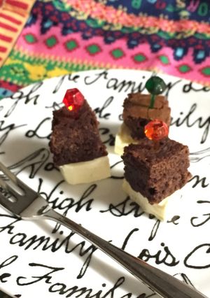 プチブラウニー♡ピンチョス-レシピのメイン写真