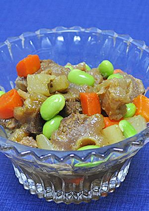 牛すじの五目煮 ☆ カレー風味♪-レシピのメイン写真