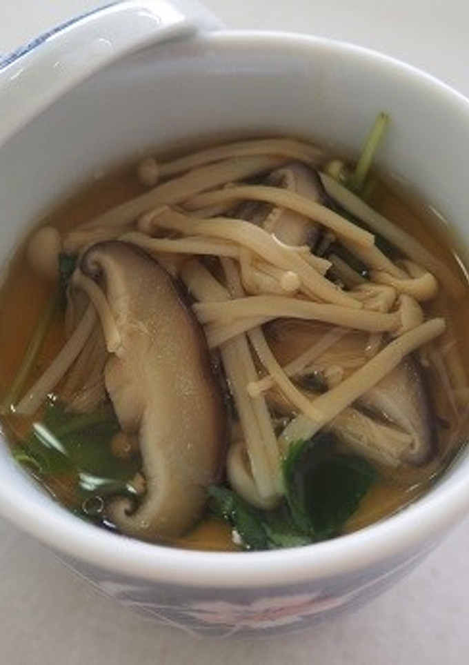 きのこあんかけ茶碗蒸し-レシピのメイン写真
