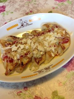 5分で完成!イタリア風餃子のチーズ焼き♪-レシピのメイン写真