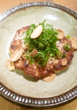 和風ガーリックチキンハンバーグ♬-レシピのメイン写真