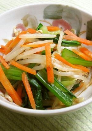給食☆カラフル煮びたし-レシピのメイン写真