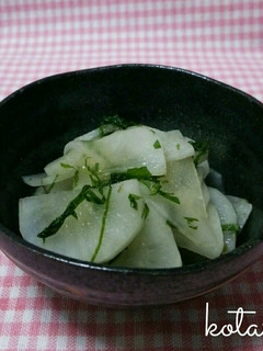 ヤーコンの漬物-レシピのメイン写真
