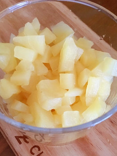 林檎の掴み食べ♪-レシピのメイン写真