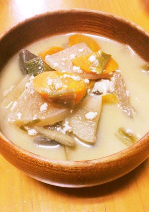 我が家のけんちん汁-レシピのメイン写真
