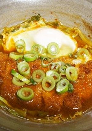 とんかつとキャベツのキムチ鍋-レシピのメイン写真