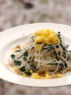 ♪きれいな黄色♪菜の花色ビーフン♪-レシピのメイン写真