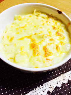 グラタン風❁クリームパスタ-レシピのメイン写真