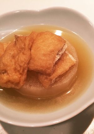 美味し〜い大根と油揚げの含め煮♡-レシピのメイン写真