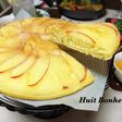 フライパンでりんごのココナッツパンケーキ
