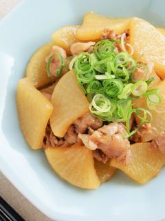レンジで時短!豚バラ生姜大根-レシピのメイン写真