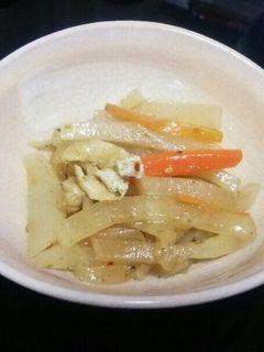 大根で作る☆切り干し大根の煮物風-レシピのメイン写真