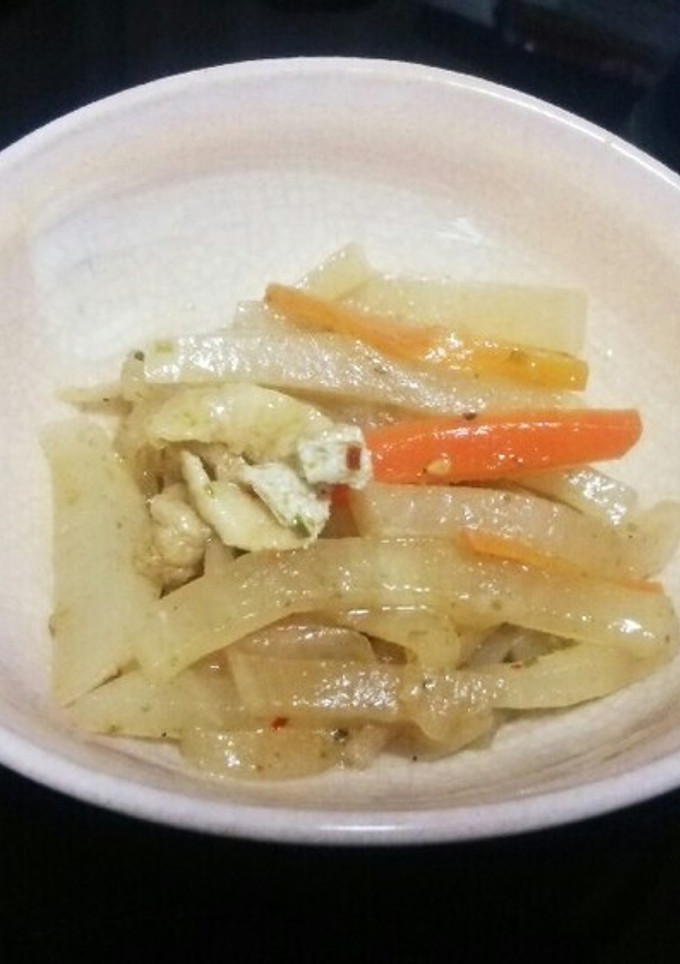 大根で作る☆切り干し大根の煮物風-レシピのメイン写真
