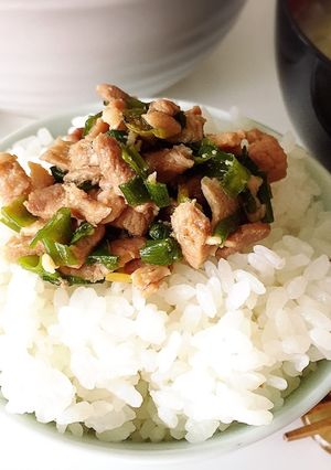 ご飯のお供に 豚肉の粗挽き黒胡椒煮-レシピのメイン写真