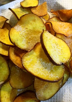 ☆今日のおやつ☆さつまいもチップス-レシピのメイン写真