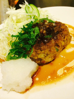 基本ハンバーグ♥今日はネギソース♪-レシピのメイン写真
