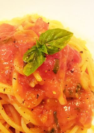 フレッシュトマトの極旨パスタ-レシピのメイン写真