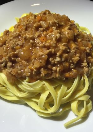 簡単！我が家のミートソースパスタ♪-レシピのメイン写真
