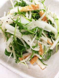 大根、水菜、ちくわのマヨサラダ-レシピのメイン写真