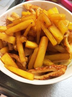 バター香る♡サツマイモとちくわのキンピラ-レシピのメイン写真